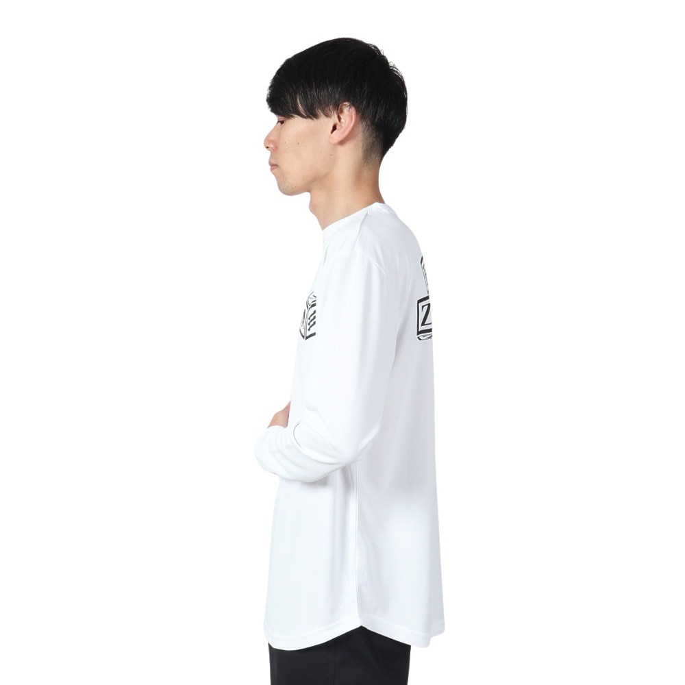 エゴザル（EGOZARU）（メンズ）バスケットボールウェア EZキューブ ロングスリーブTシャツ EZFW24ULS003C002