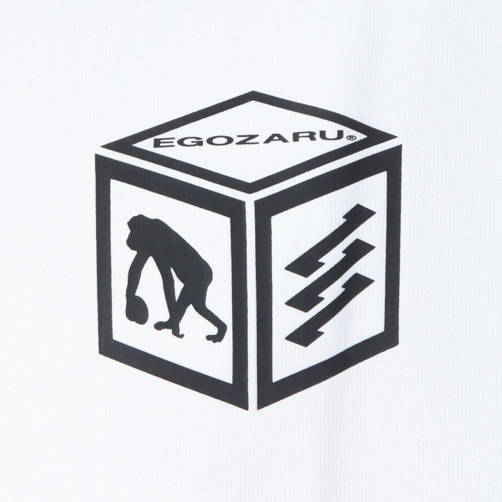 エゴザル（EGOZARU）（メンズ）バスケットボールウェア EZキューブ ロングスリーブTシャツ EZFW24ULS003C002