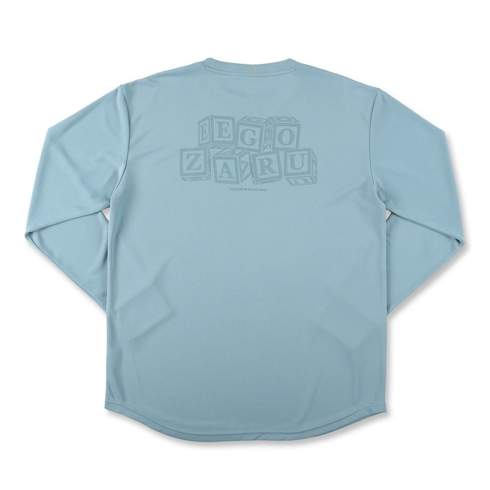 エゴザル（EGOZARU）（メンズ、レディース）バスケットボールウェア キューブ 長袖Tシャツ EZFW24ULS003C034