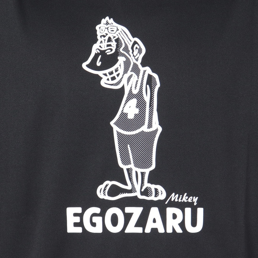 エゴザル（EGOZARU）（メンズ）バスケットボールウェア ボールドラインマイキー ロングスリーブTシャツ EZFW24ULS004C001