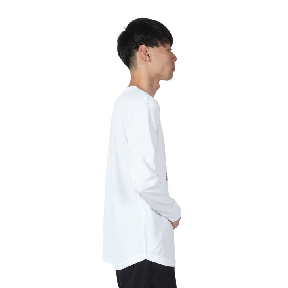 エゴザル（EGOZARU）（メンズ）バスケットボールウェア ボールドラインマイキー ロングスリーブTシャツ EZFW24ULS004C002