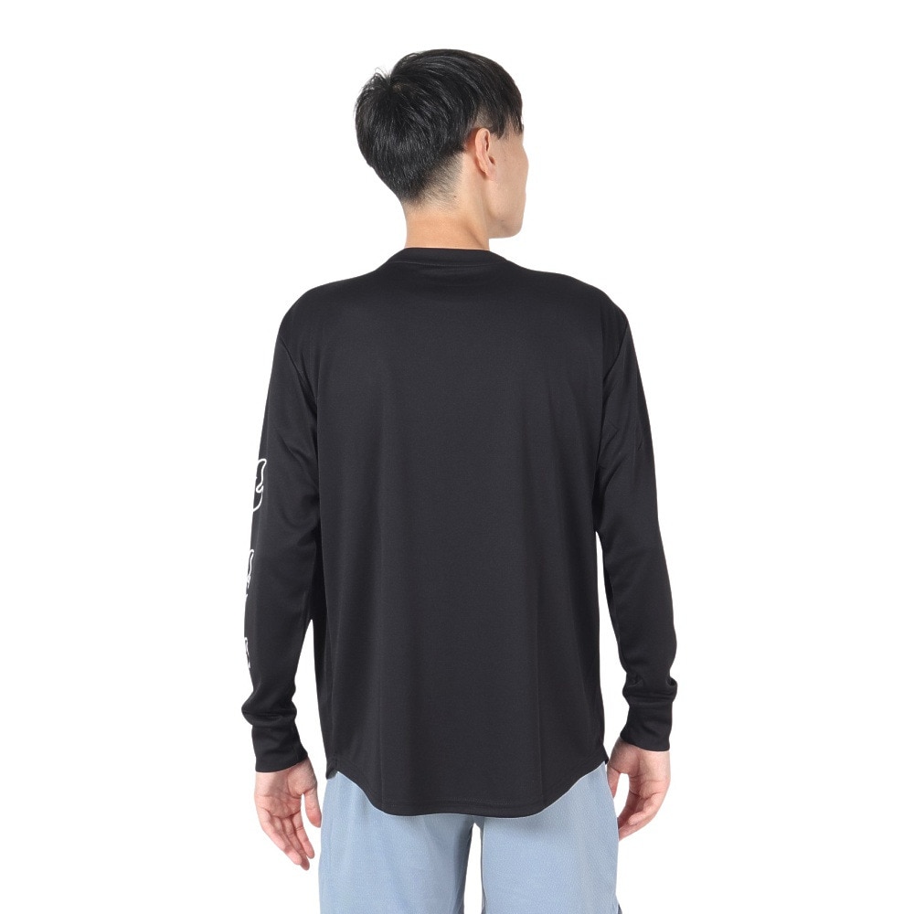 エゴザル（EGOZARU）（メンズ）バスケットボールウェア マッチボックスブレイズ ロングスリーブTシャツ EZFW24ULS007C001