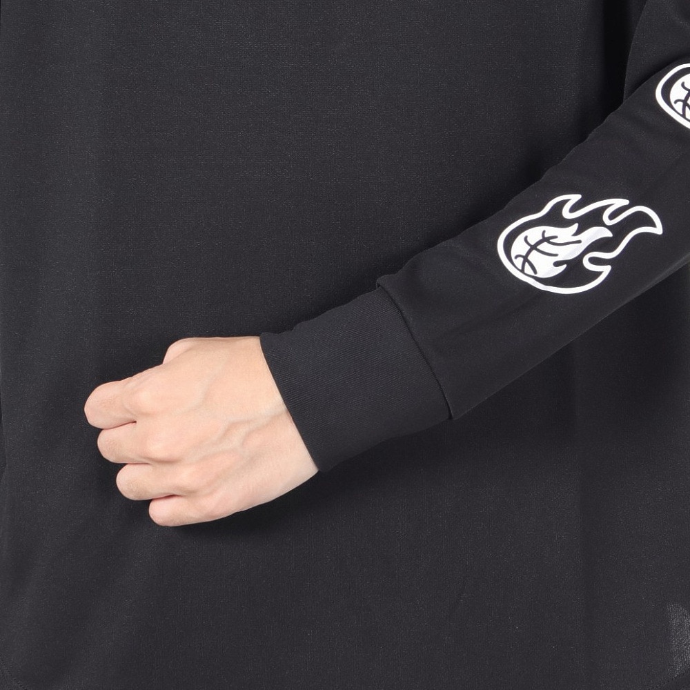 エゴザル（EGOZARU）（メンズ）バスケットボールウェア マッチボックスブレイズ ロングスリーブTシャツ EZFW24ULS007C001