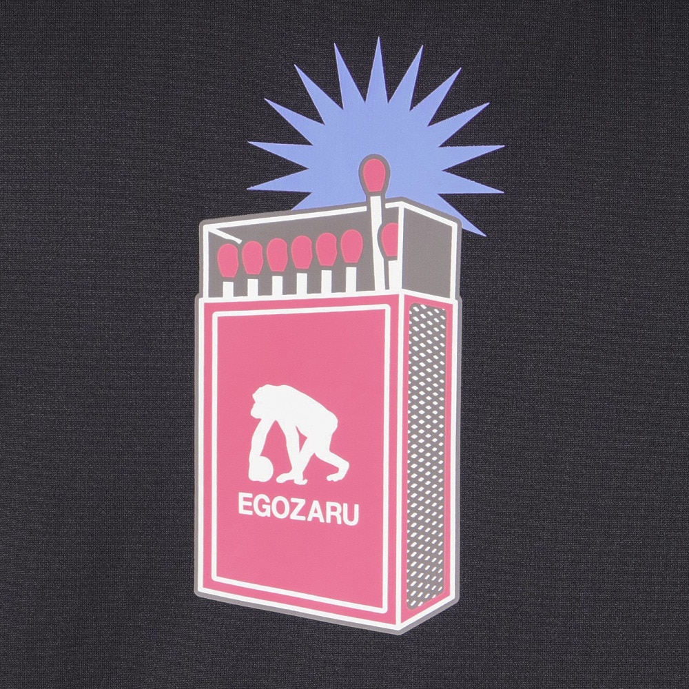 エゴザル（EGOZARU）（メンズ）バスケットボールウェア マッチボックスブレイズ ロングスリーブTシャツ EZFW24ULS007C001