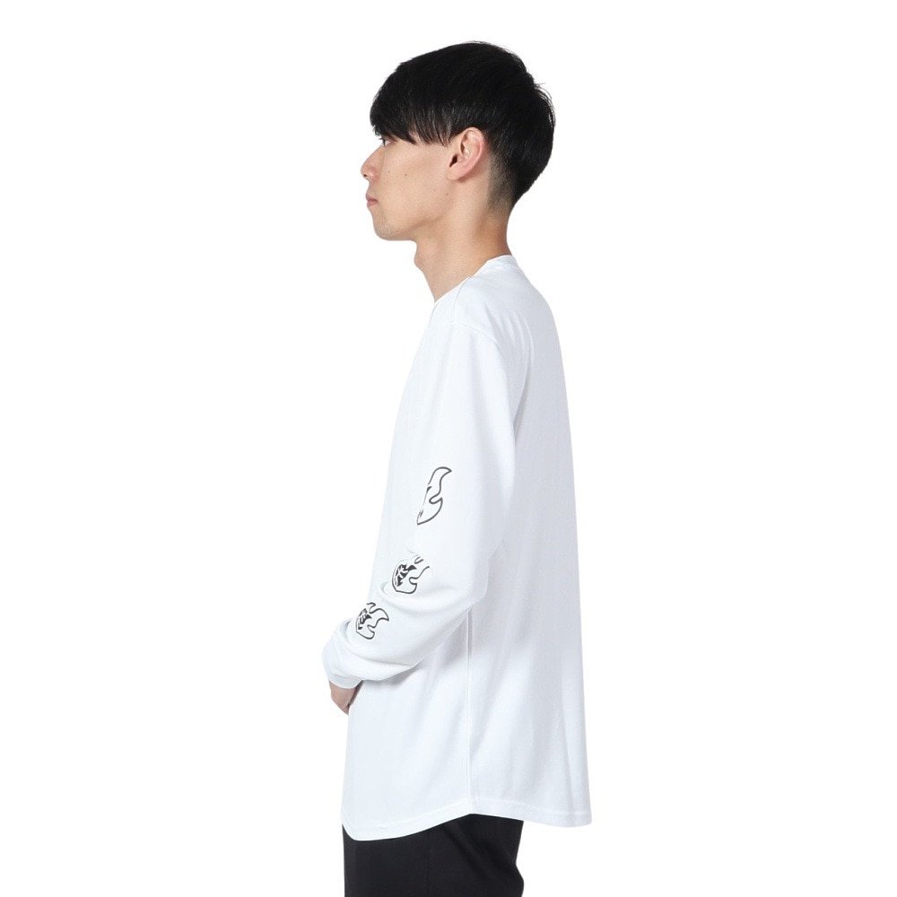 エゴザル（EGOZARU）（メンズ）バスケットボールウェア マッチボックスブレイズ ロングスリーブTシャツ EZFW24ULS007C002