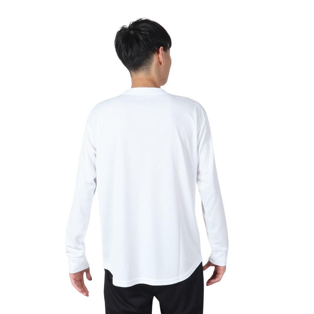 エゴザル（EGOZARU）（メンズ）バスケットボールウェア クロッシングロゴ ロングスリーブTシャツ EZFW24ULS010C002