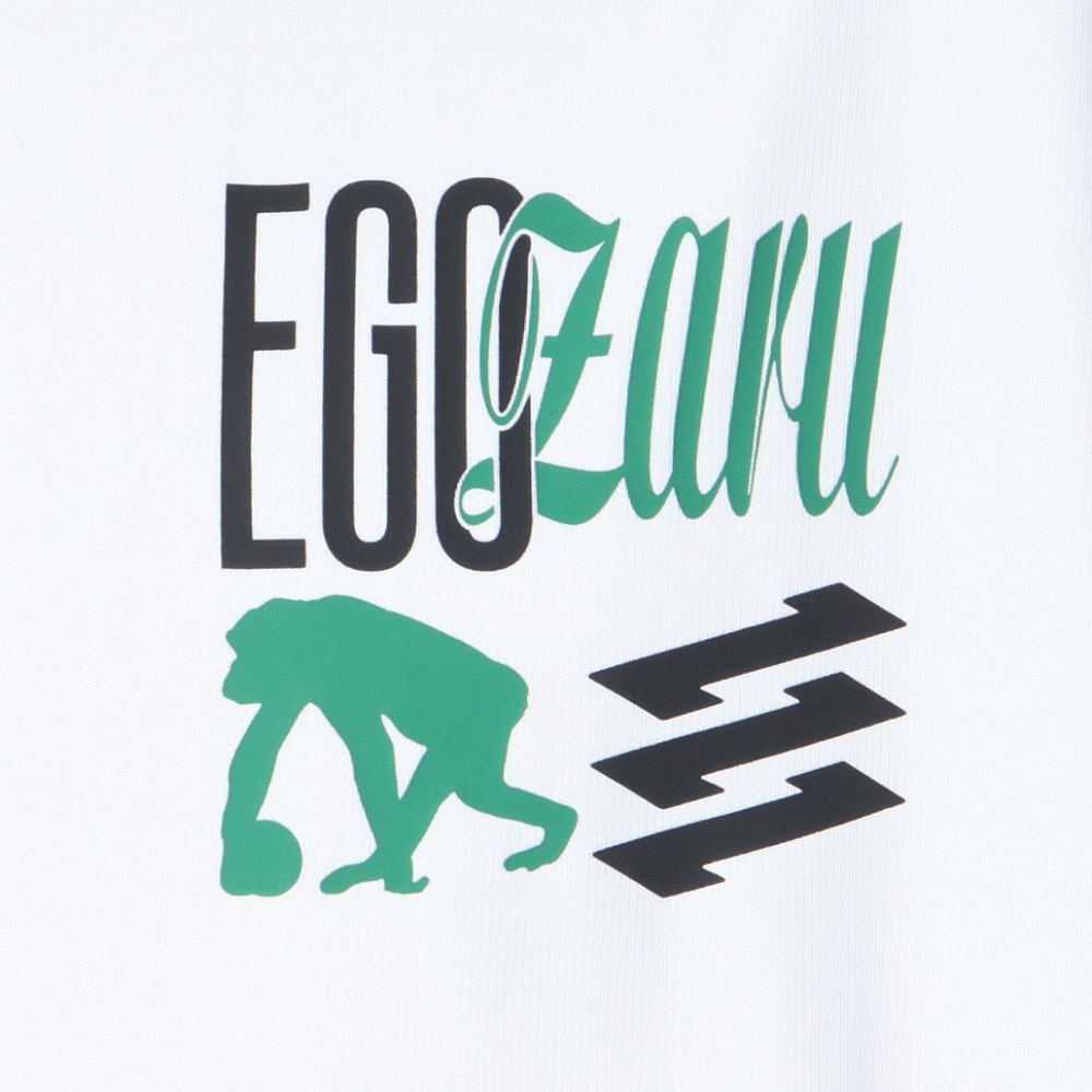 エゴザル（EGOZARU）（メンズ）バスケットボールウェア クロッシングロゴ ロングスリーブTシャツ EZFW24ULS010C002