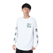 (メンズ)バスケットボールウェア クロッシングロゴ ロングスリーブTシャツ EZFW24ULS010C00