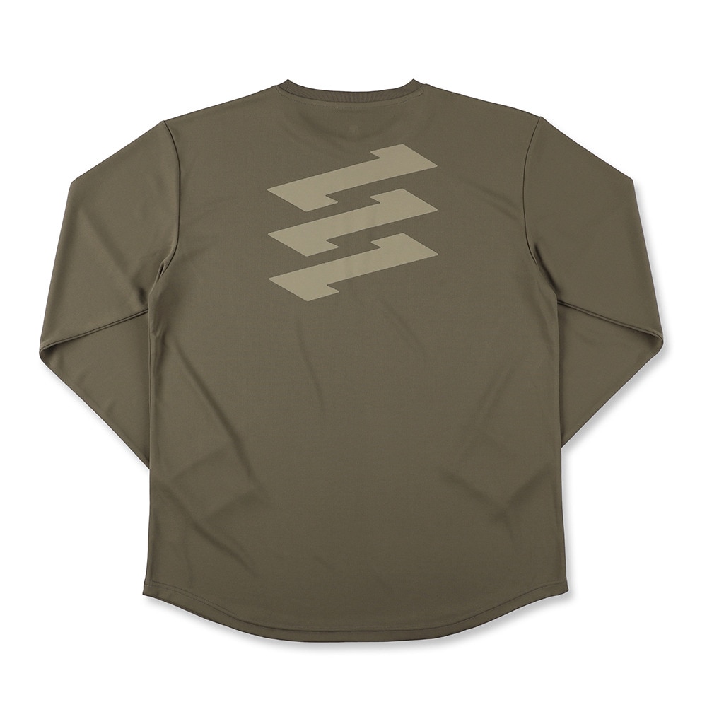 エゴザル（EGOZARU）（メンズ）バスケットボールウェア カラーロゴ ロングスリーブ Tシャツ EZFW24ULS011C013