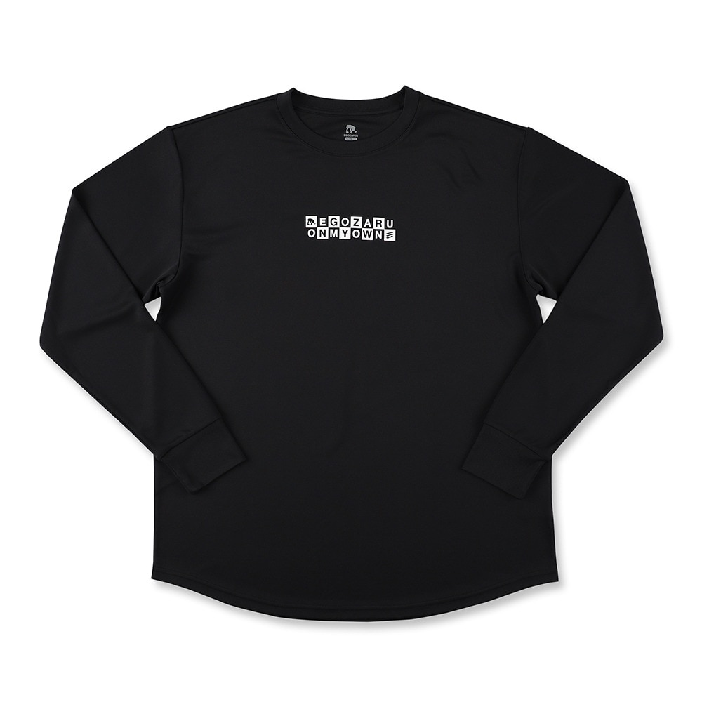 エゴザル（EGOZARU）（メンズ）バスケットボールウェア チェックメイト ロングスリーブ Tシャツ EZFW24ULS014C001