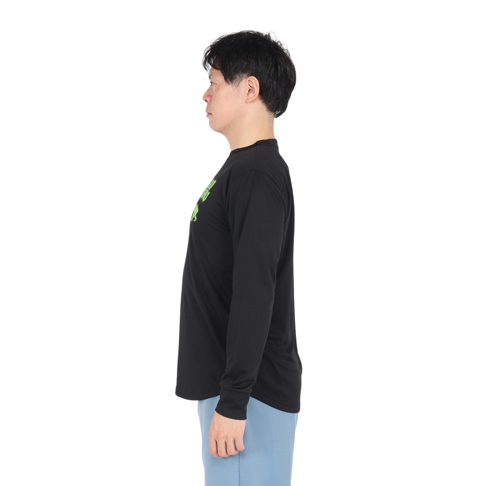エゴザル（EGOZARU）（メンズ）バスケットボールウェア スクリームドリップ ロングスリーブTシャツ EZFW24ULS019C001