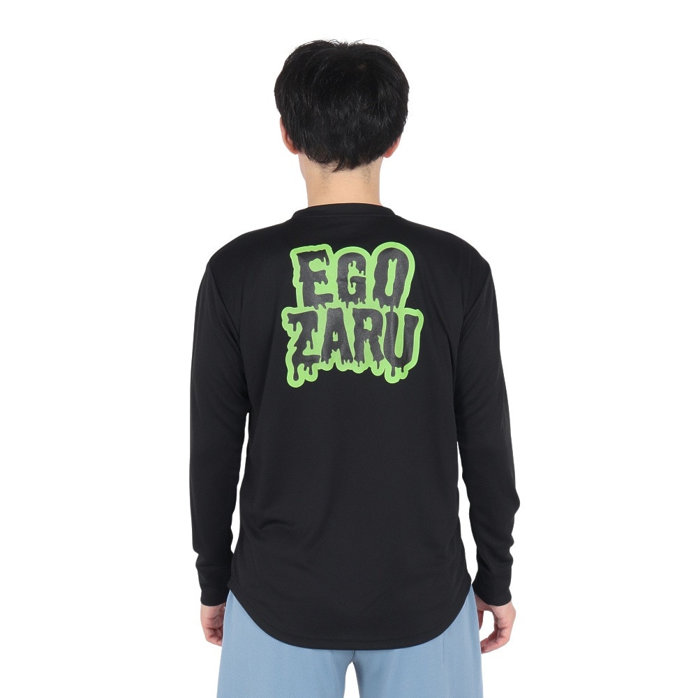 エゴザル（EGOZARU）（メンズ）バスケットボールウェア スクリームドリップ ロングスリーブTシャツ EZFW24ULS019C001