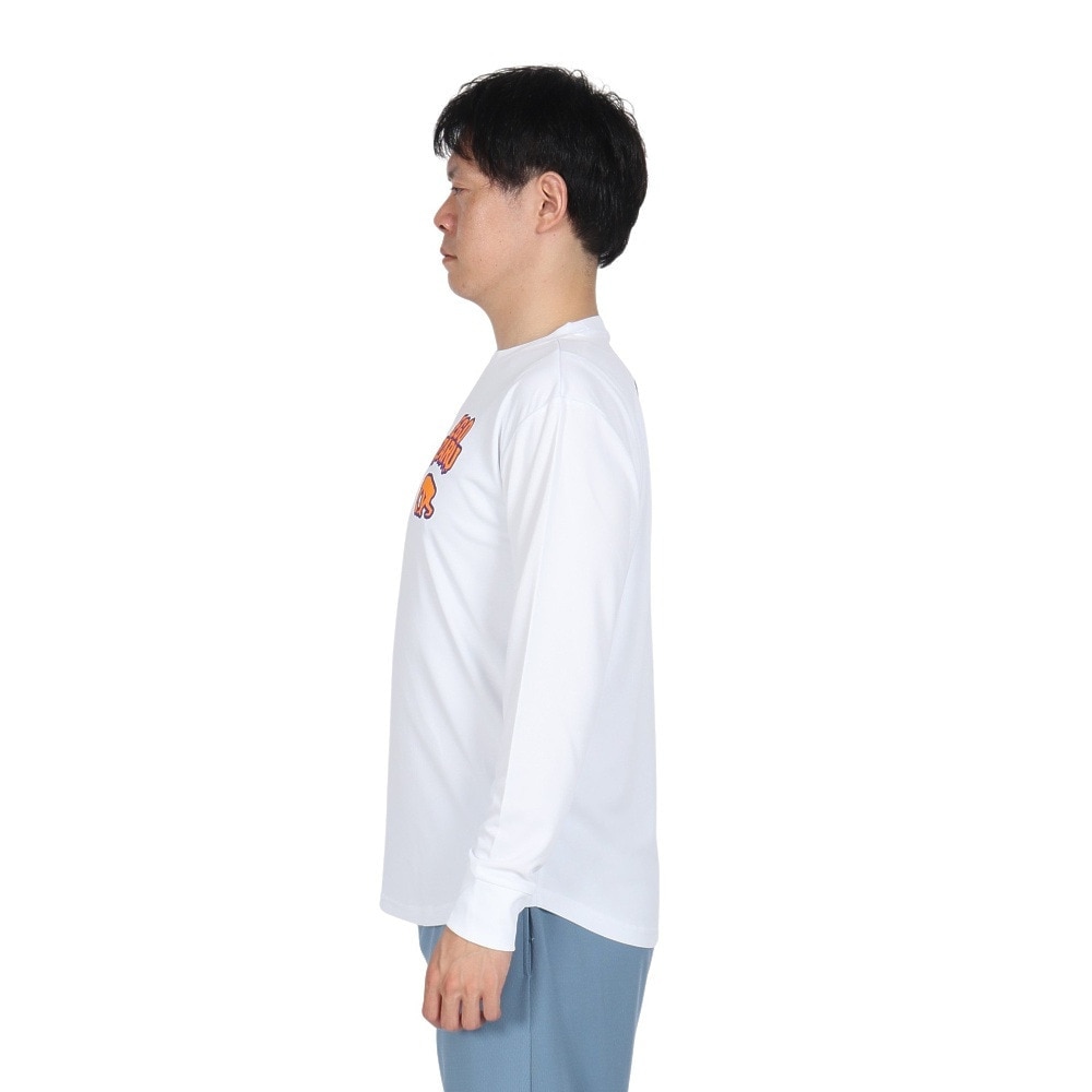 エゴザル（EGOZARU）（メンズ）バスケットボールウェア スクリームドリップ ロングスリーブTシャツ EZFW24ULS019C002