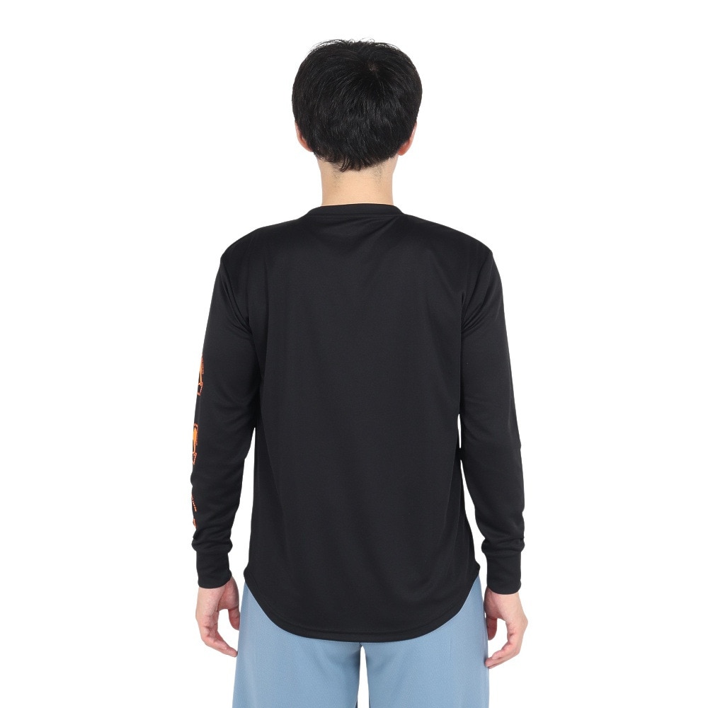 エゴザル（EGOZARU）（メンズ）バスケットボールウェア スプレーマーキング ロングスリーブTシャツ EZFW24ULS021C001