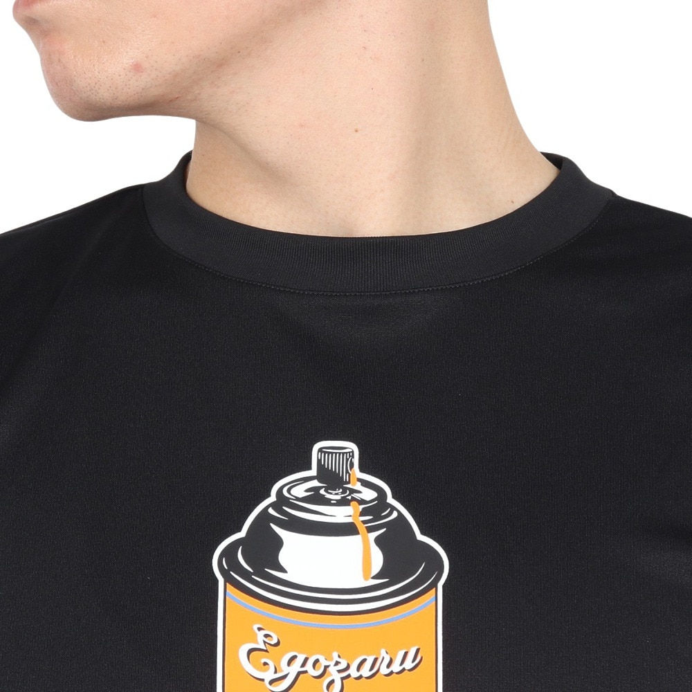 エゴザル（EGOZARU）（メンズ）バスケットボールウェア スプレーマーキング ロングスリーブTシャツ EZFW24ULS021C001