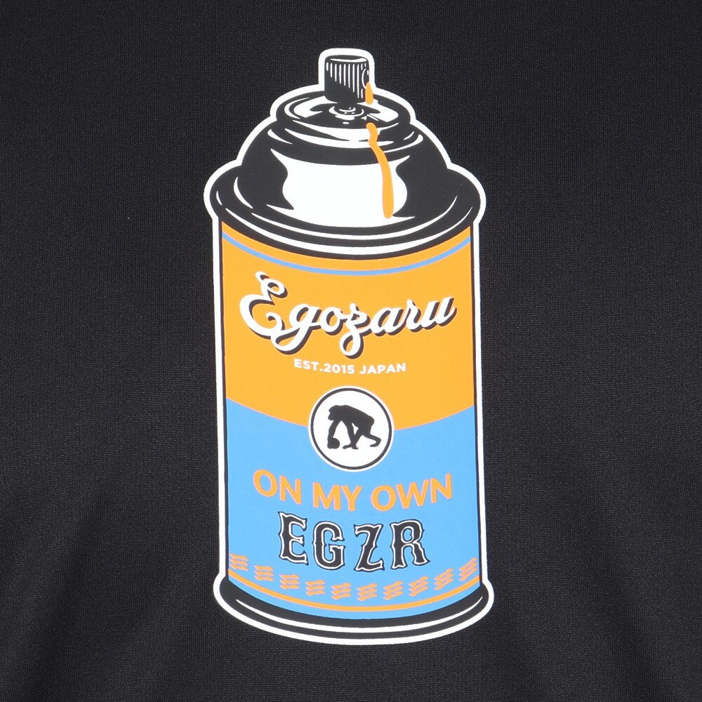 エゴザル（EGOZARU）（メンズ）バスケットボールウェア スプレーマーキング ロングスリーブTシャツ EZFW24ULS021C001