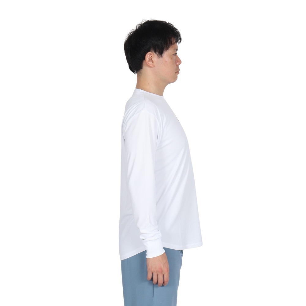 エゴザル（EGOZARU）（メンズ）バスケットボールウェア スプレーマーキング ロングスリーブTシャツ EZFW24ULS021C002