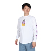 (メンズ)バスケットボールウェア スプレーマーキング ロングスリーブTシャツ EZFW24ULS021C