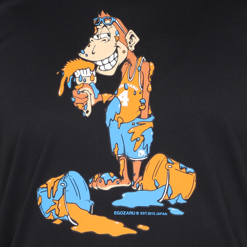 エゴザル（EGOZARU）（メンズ）バスケットボールウェア ペインターマイキー ロングスリーブTシャツ EZFW24ULS022C001