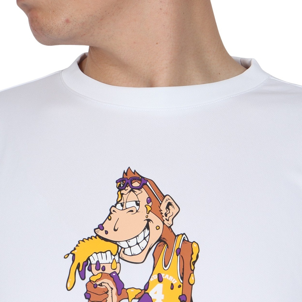 エゴザル（EGOZARU）（メンズ）バスケットボールウェア ペインターマイキー ロングスリーブTシャツ EZFW24ULS022C002