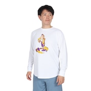 (メンズ)バスケットボールウェア ペインターマイキー ロングスリーブTシャツ EZFW24ULS022C
