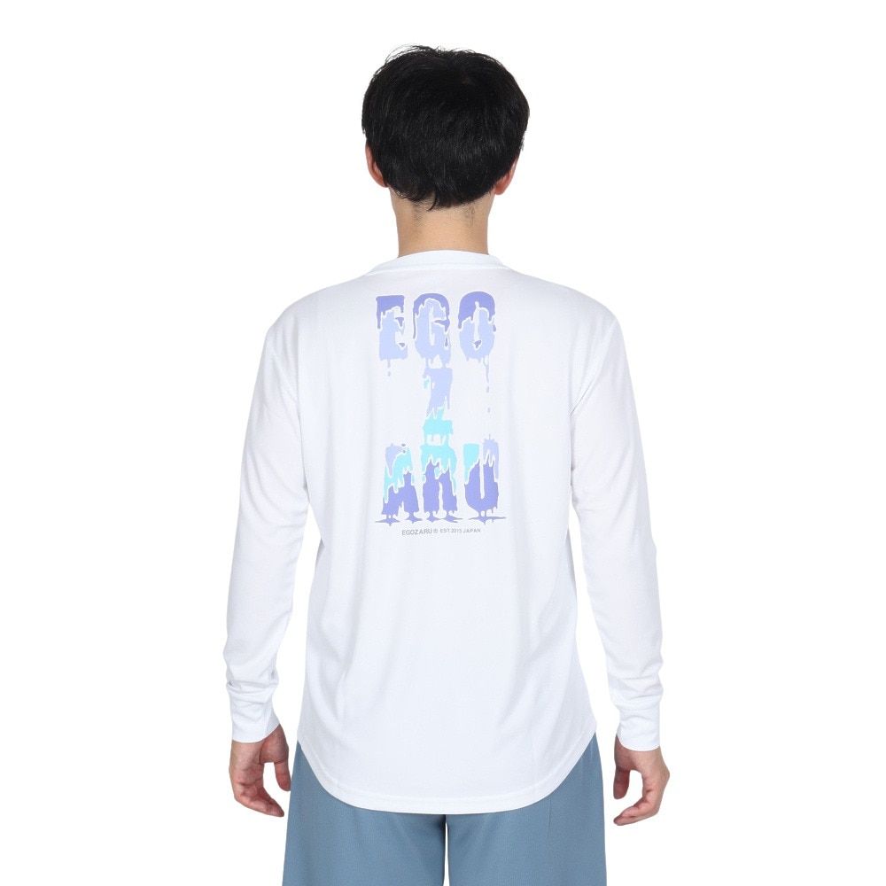 エゴザル（EGOZARU）（メンズ）バスケットボールウェア メルト&ドリップ ロングスリーブTシャツ EZFW24ULS023C002