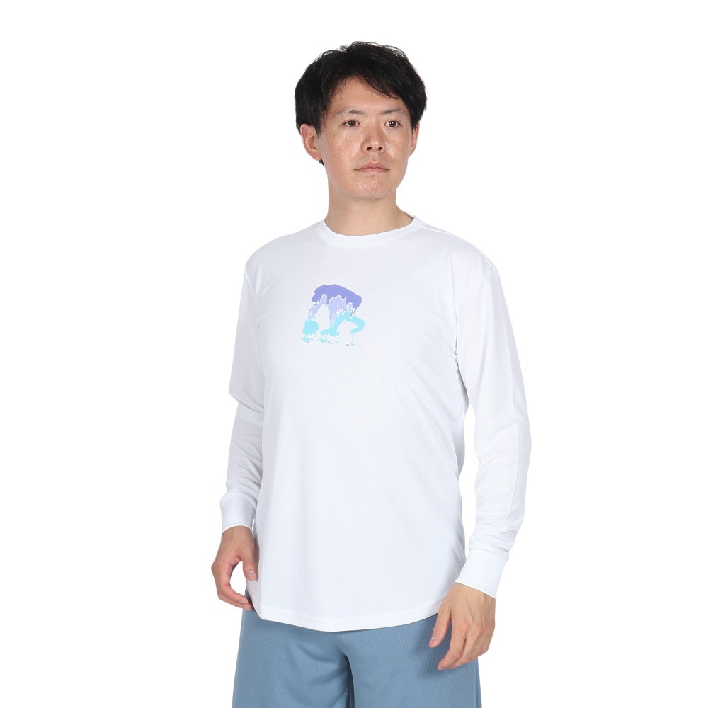 エゴザル（EGOZARU）（メンズ）バスケットボールウェア メルト&ドリップ ロングスリーブTシャツ EZFW24ULS023C002