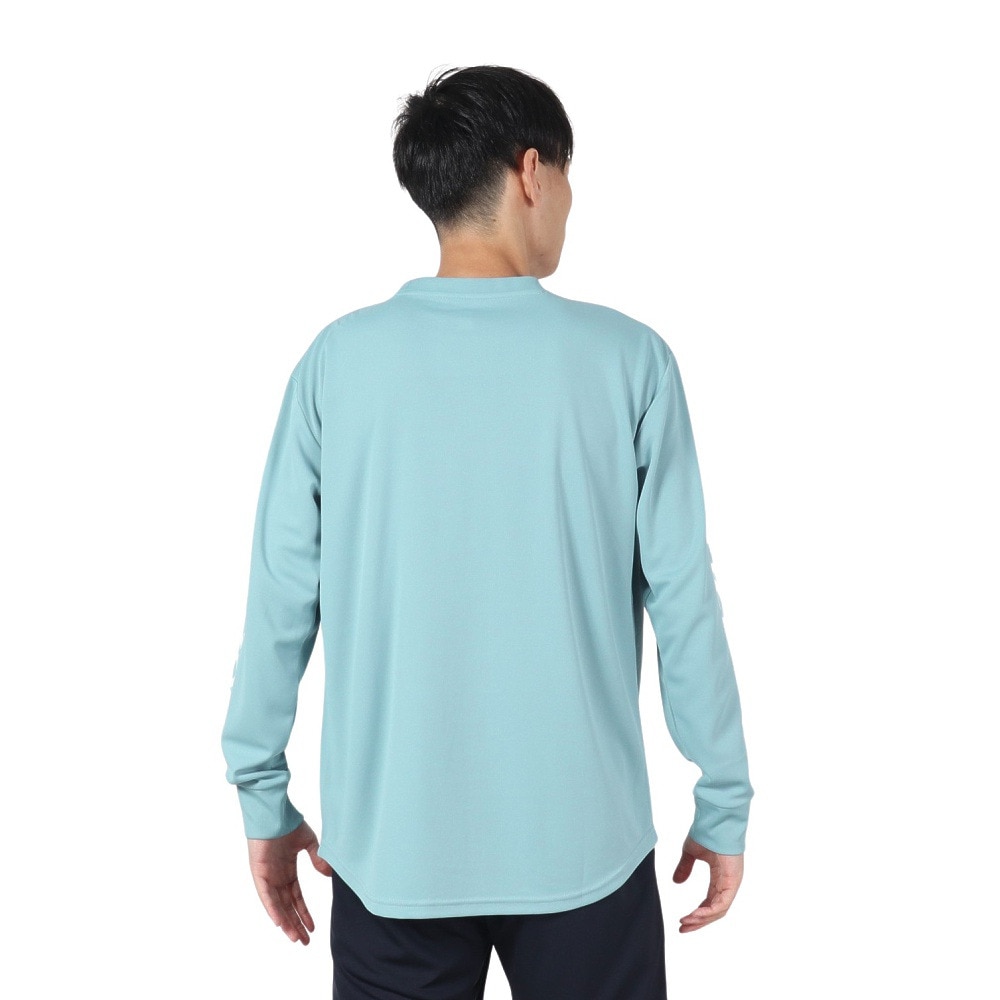 エゴザル（EGOZARU）（メンズ、レディース）バスケットボールウェア スリーブロゴ ロングスリーブTシャツ EZLT-F2206C034