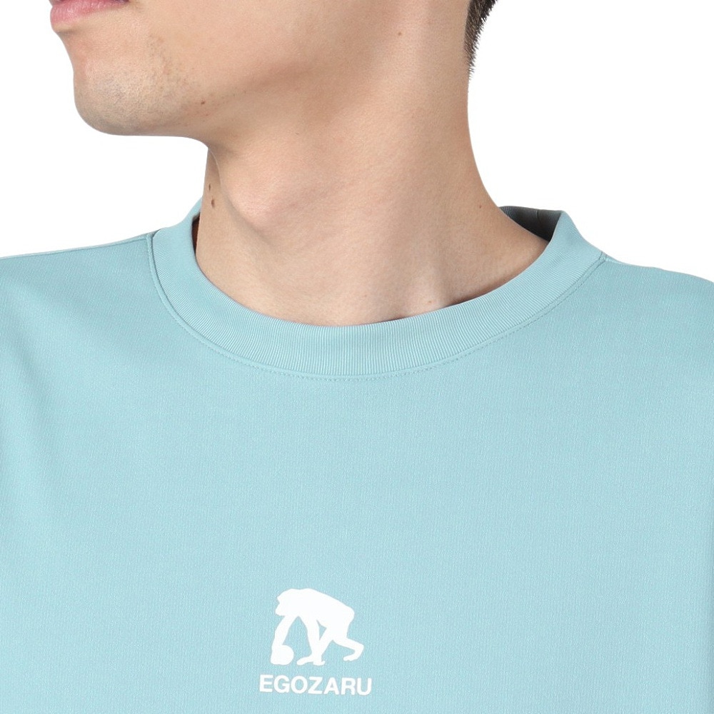 エゴザル（EGOZARU）（メンズ、レディース）バスケットボールウェア スリーブロゴ ロングスリーブTシャツ EZLT-F2206C034