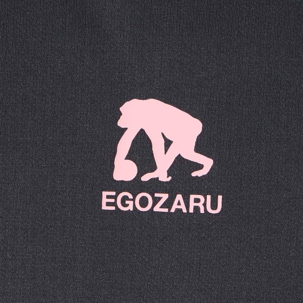 エゴザル（EGOZARU）（メンズ、レディース）バスケットボールウェア スリーブロゴ ロングスリーブTシャツ EZLT-F2206C038