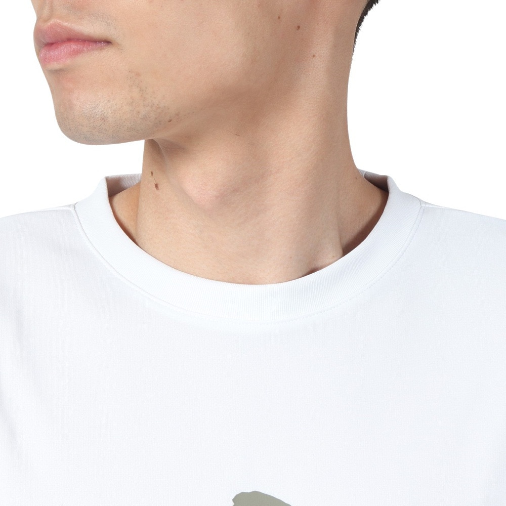 エゴザル（EGOZARU）（メンズ、レディース）バスケットボールウェア スリーブロゴ ロングスリーブTシャツ EZLT-F2206C039
