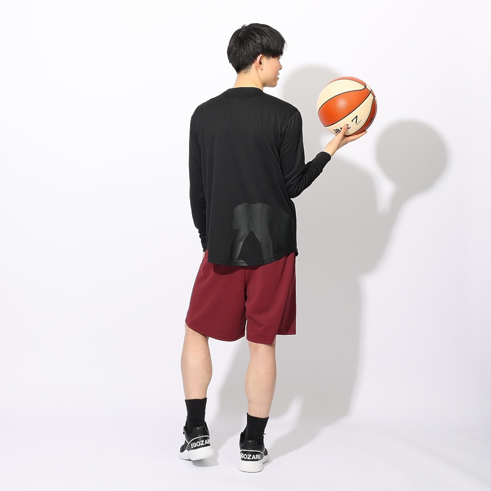 エゴザル（EGOZARU）（メンズ、レディース）バスケットボールウェア ハイド&シーク ロングスリーブTシャツ 長袖Tシャツ EZLT-F2312C041