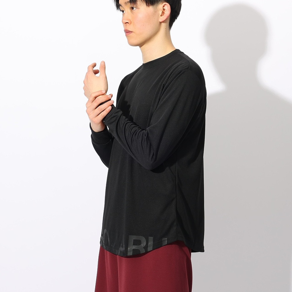 エゴザル（EGOZARU）（メンズ、レディース）バスケットボールウェア ハイド&シーク ロングスリーブTシャツ 長袖Tシャツ EZLT-F2312C041