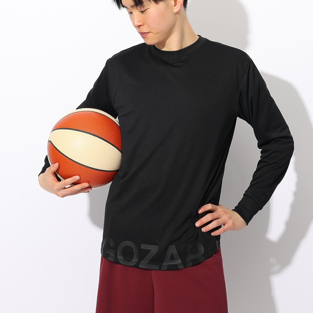 エゴザル（EGOZARU）（メンズ、レディース）バスケットボールウェア ハイド&シーク ロングスリーブTシャツ 長袖Tシャツ EZLT-F2312C041