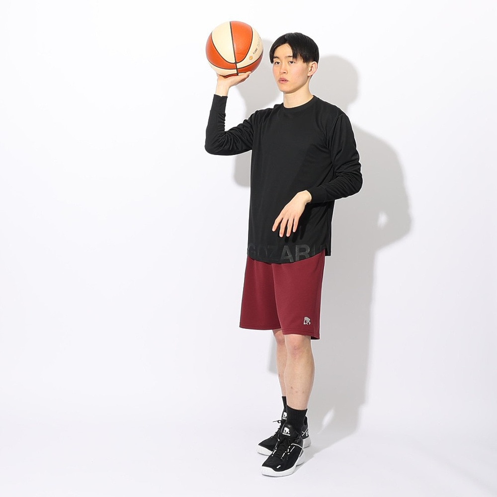 エゴザル（EGOZARU）（メンズ、レディース）バスケットボールウェア ハイド&シーク ロングスリーブTシャツ 長袖Tシャツ EZLT-F2312C041