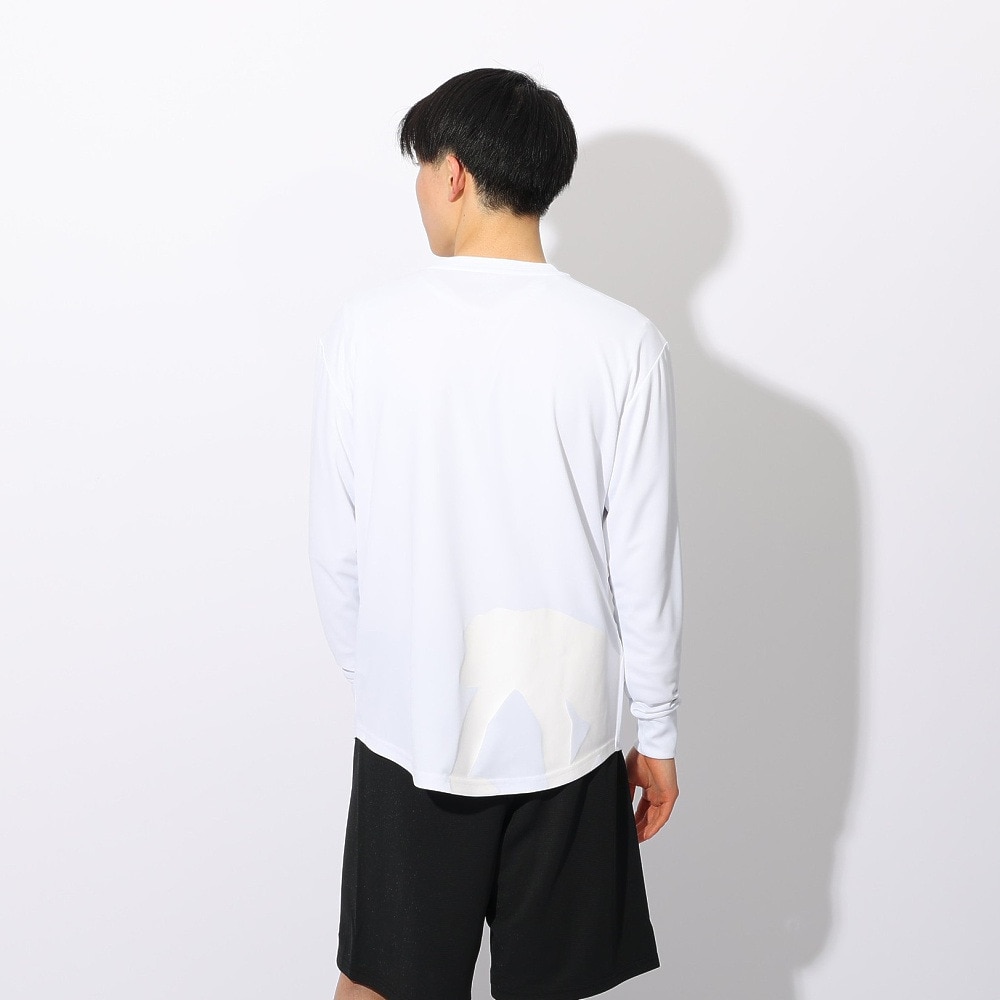 エゴザル（EGOZARU）（メンズ、レディース）バスケットボールウェア ハイド&シーク ロングスリーブTシャツ 長袖Tシャツ EZLT-F2312C042