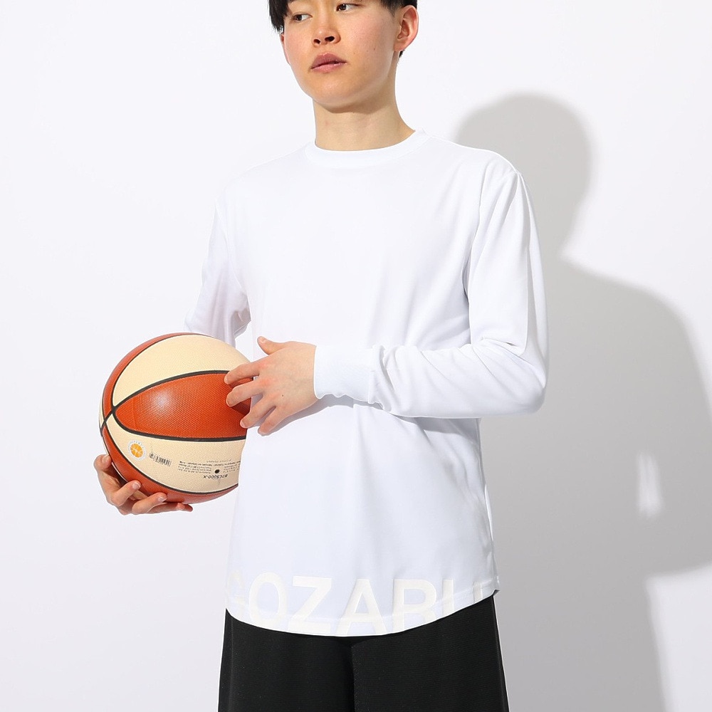 エゴザル（EGOZARU）（メンズ、レディース）バスケットボールウェア ハイド&シーク ロングスリーブTシャツ 長袖Tシャツ EZLT-F2312C042