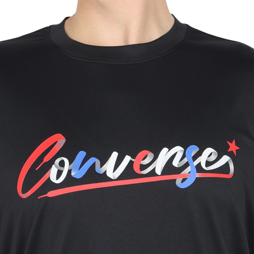 コンバース（CONVERSE）（メンズ）バスケットボールウェア プリントロングスリーブシャツ CB242359L-1966