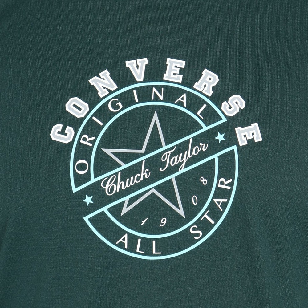 コンバース（CONVERSE）（メンズ）バスケットボールウェア プリントロングスリーブシャツ CB242361L-4700