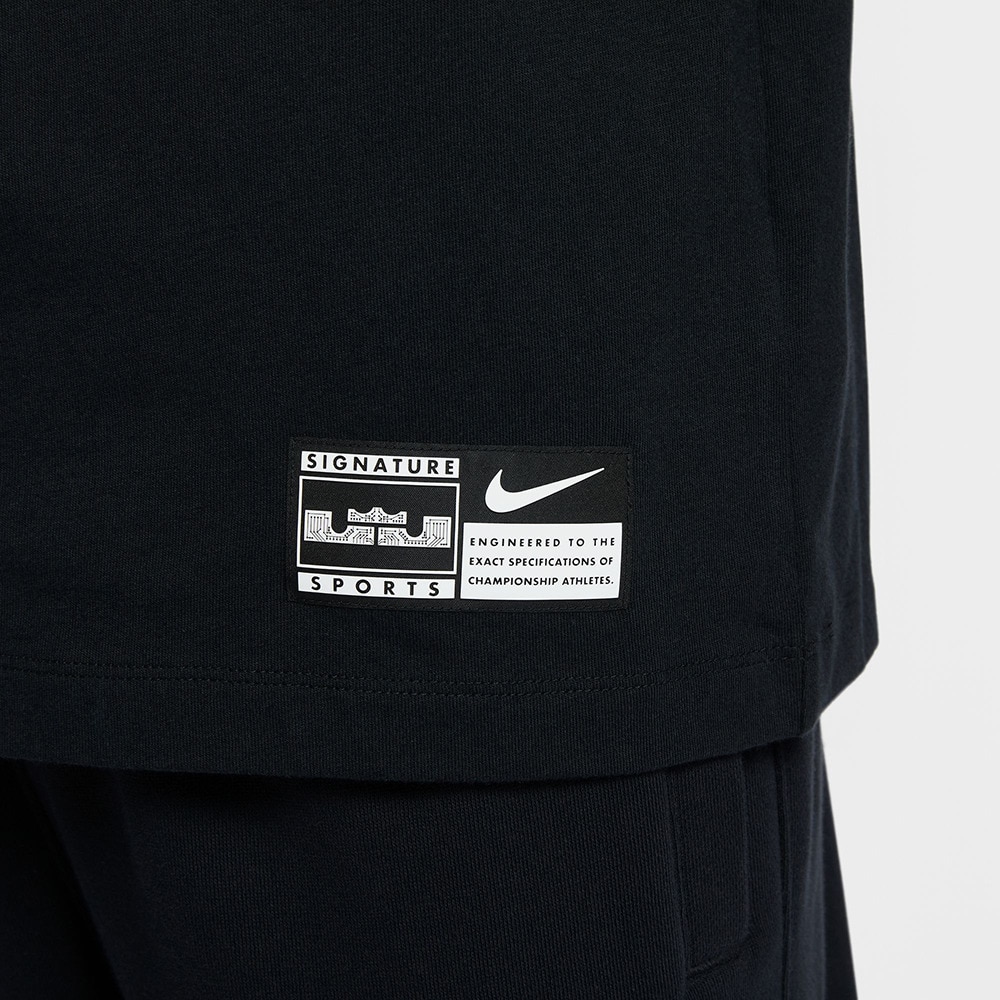 ナイキ（NIKE）（メンズ）バスケットボールウェア レブロン マックス90 ロングスリーブ Tシャツ HF6192-010