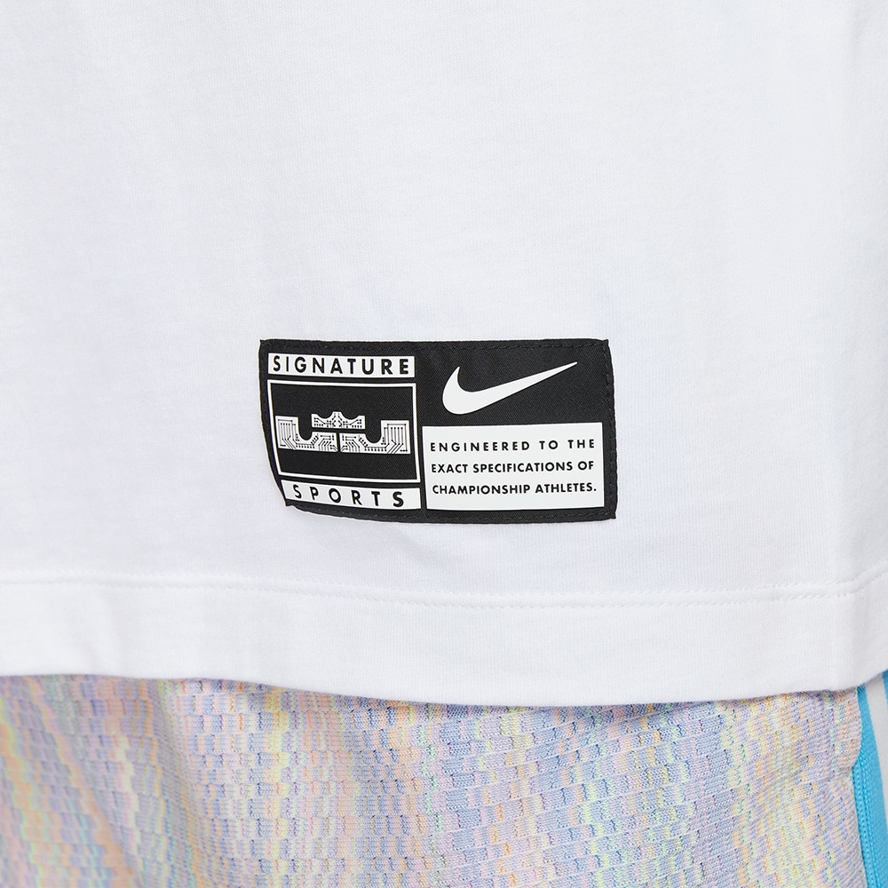 ナイキ（NIKE）（メンズ）バスケットボールウェア レブロン マックス90 ロングスリーブ Tシャツ HF6192-100