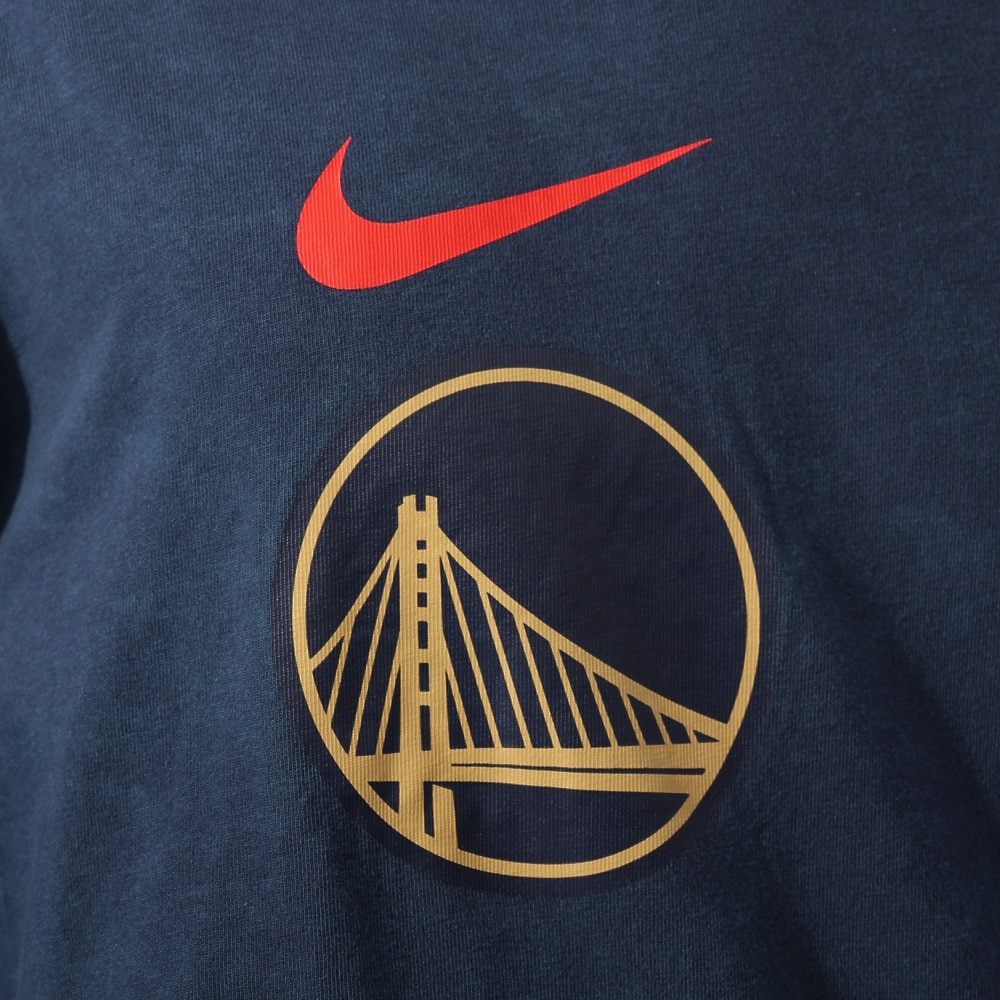 ナイキ（NIKE）（メンズ）バスケットボールウェア 長袖Tシャツ NBA マックス90 ゴールデンステート ウォリアーズ HJ2550-419