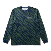 (メンズ)バスケットボールウェア BEAST カモ A.L ルーズ 長袖 SP Tシャツ 224-016005