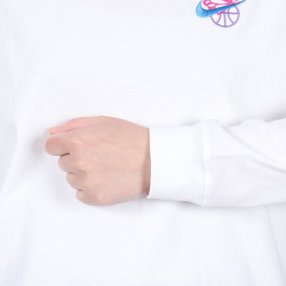 ナイキ（NIKE）（レディース）バスケットボールウェア 長袖Tシャツ ロングスリーブ HJ3632-100
