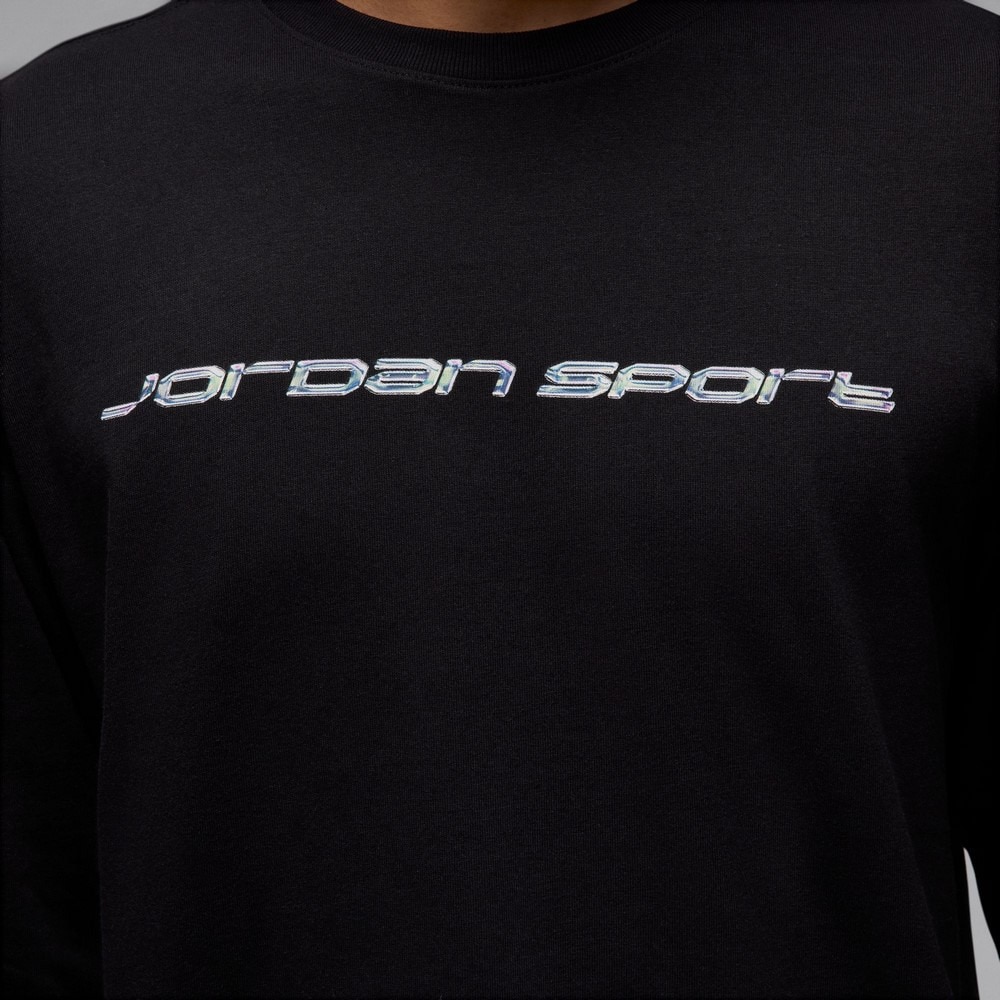 ジョーダン（JORDAN）（メンズ）バスケットボールウェア ドライフィット スポーツ GFX クルーネック 長袖Tシャツ HJ2344-010