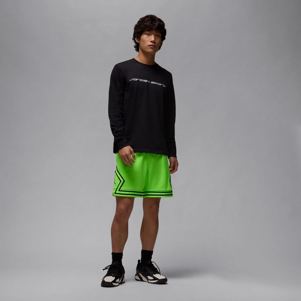 ジョーダン（JORDAN）（メンズ）バスケットボールウェア ドライフィット スポーツ GFX クルーネック 長袖Tシャツ HJ2344-010
