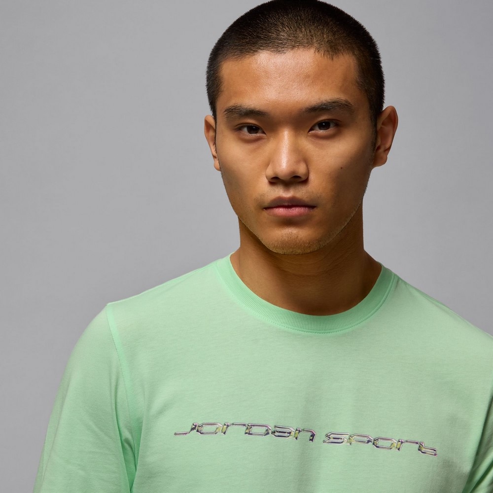 ジョーダン（JORDAN）（メンズ）バスケットボールウェア ドライフィット スポーツ GFX クルーネック 長袖Tシャツ HJ2344-376