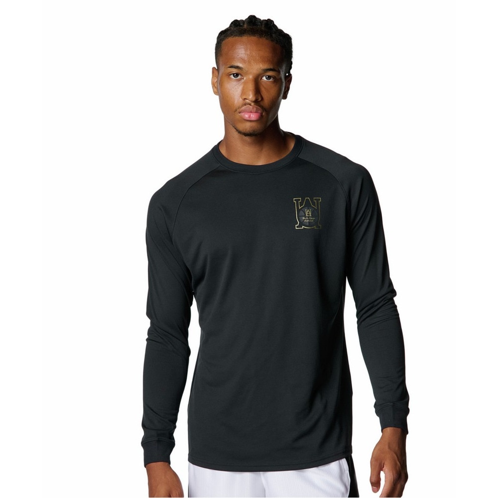 アンダーアーマー（UNDER ARMOUR）（メンズ）バスケットボールウェア UAテック グラフィック ロングスリーブ Tシャツ 6007862 001