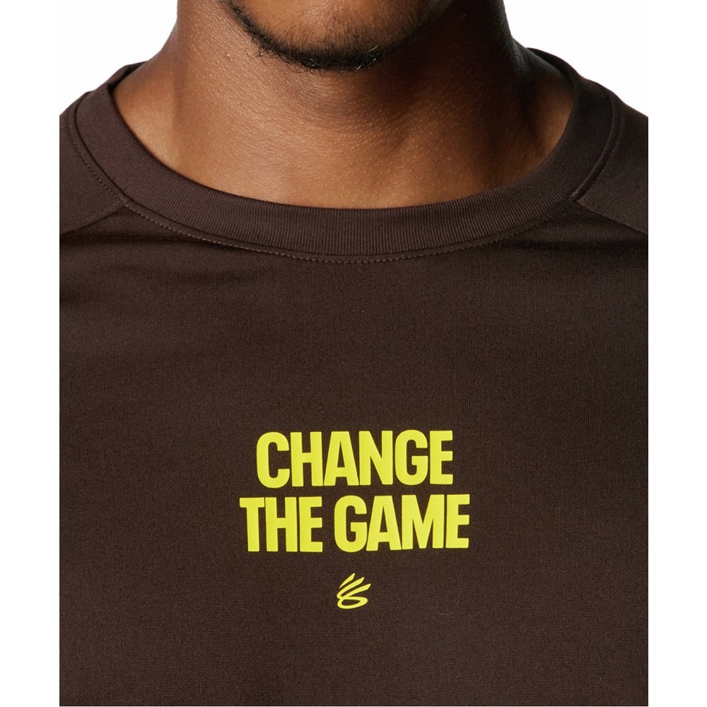 アンダーアーマー（UNDER ARMOUR）（メンズ）バスケットボールウェア カリー テック ロゴ ロングスリーブ Tシャツ 6007865 246