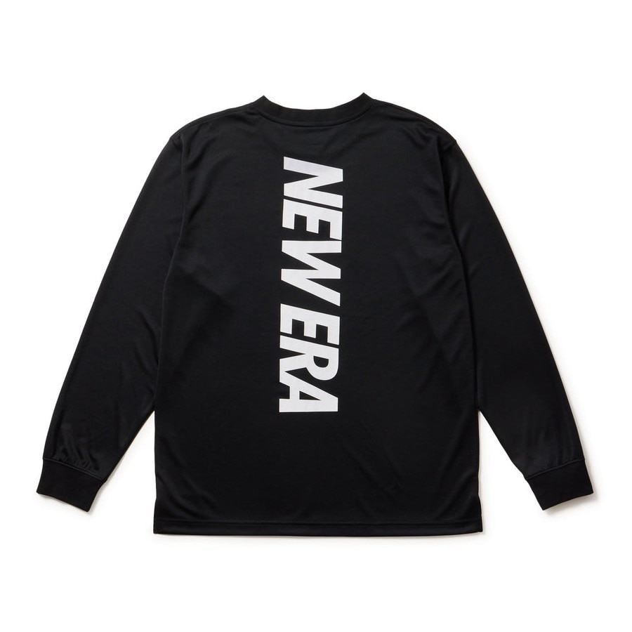 ニューエラ（NEW ERA）（メンズ、レディース）バスケットボールウェア 長袖 テック Tシャツ バーチカルロゴ 14674775